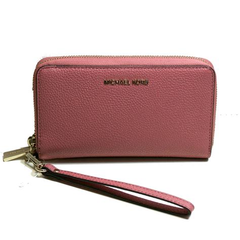 michael kors wristlet wallet rose quilted|michael kors wristlet outlet.